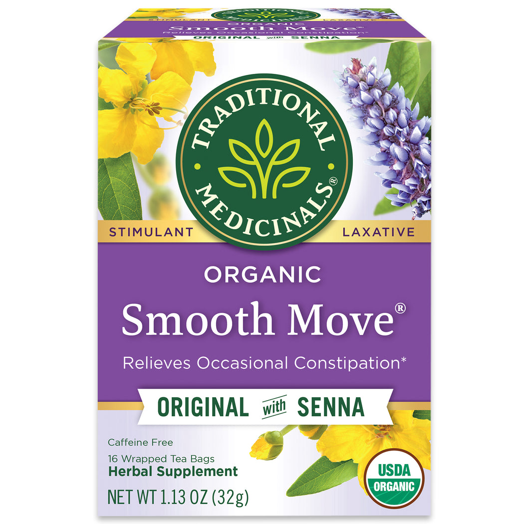 Traditional Medicinals Smooth Move Tea Bags 16ct – Locatel Health ...