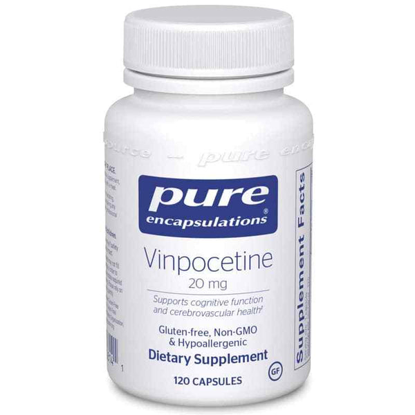 Pure Encapsulations Vinpocetine 20mg Capsules 120ct