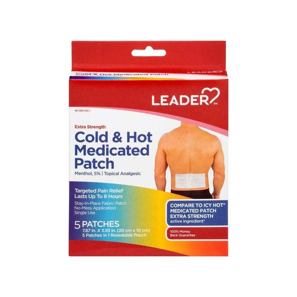 Leader Medicated Patch Cold & Hot 5ct