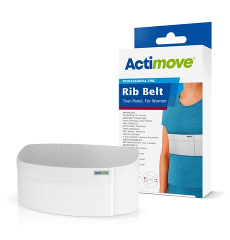 Cinco de costilla de dos paneles de Actimove Professional para mujeres