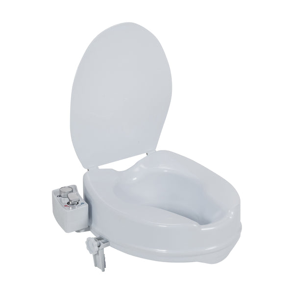 Drive Medical PreserveTech Raised Toilet Seat with Bidet, Ambient & Warm Water