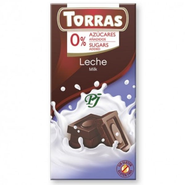 TORRAS Milk chocolate with sweetener