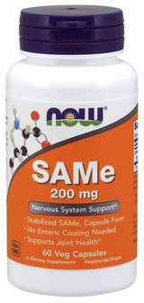 Now Sam-E 200mg 120 Vegetable Capsules