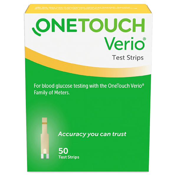 OneTouch Verio Test Strips - 50 Pcs