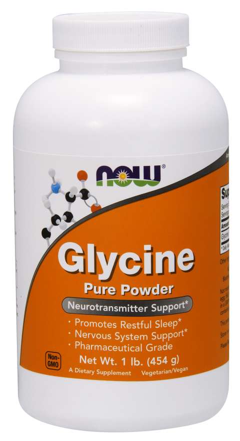 Now Glycine Pure Powder 1 lb
