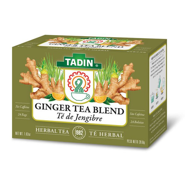 Tadin Ginger Tea Blend Bags 24ct