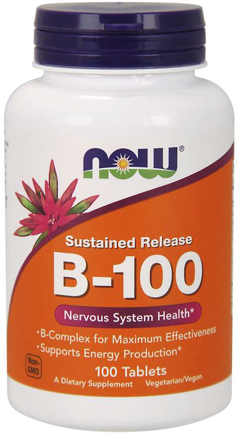 Vitamin B-100 Sustained Release 100 Tablets