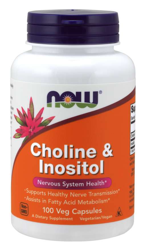 Now Choline & Inositol 250/250mg