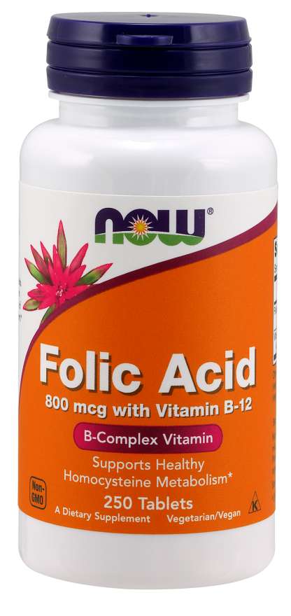 Now Folic Acid 800Mcg