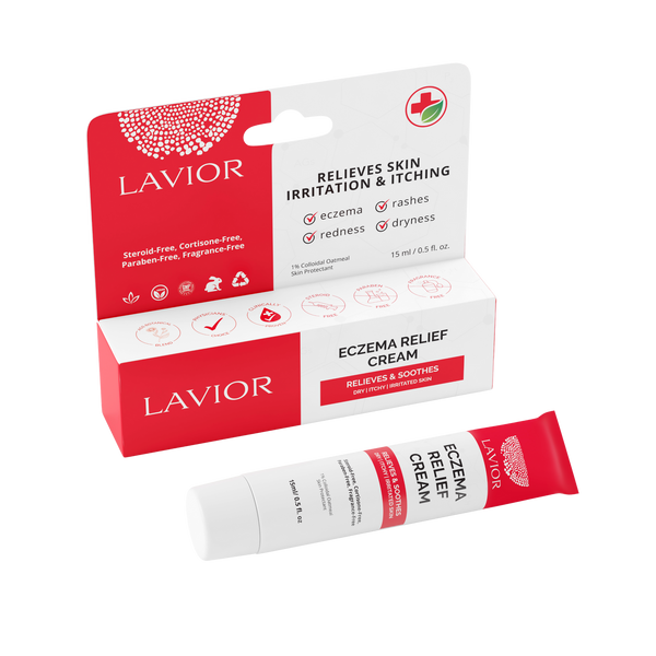 Lavior Eczema Relief Cream 0.5 Oz