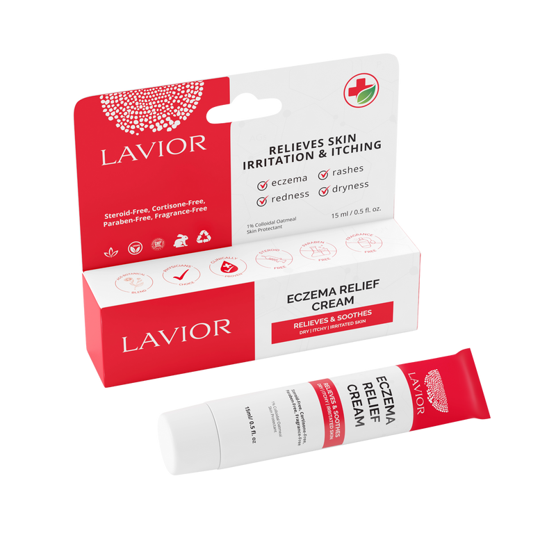 Lavior Eczema Relief Cream 0.5 oz