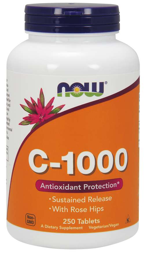 Now Vitamin C-1000 RH Sustained Release 100 Tablets