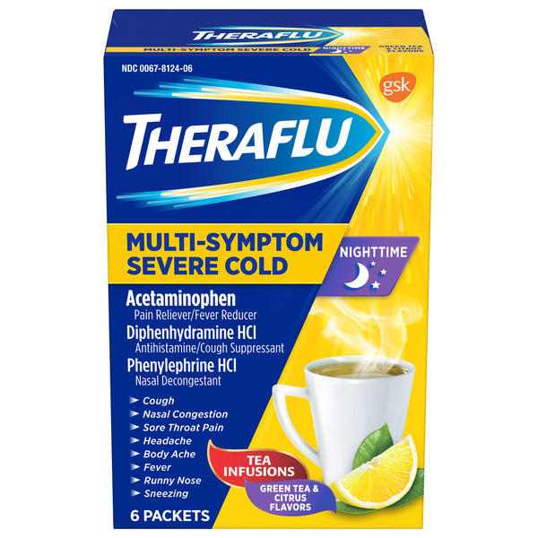 Theraflu Nighttime Multi-Symptom Severe Cold