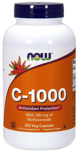 Now Vitamin C-1000 100 Vegetable Capsules