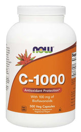 Now Vitamin C-1000 100 Vegetable Capsules