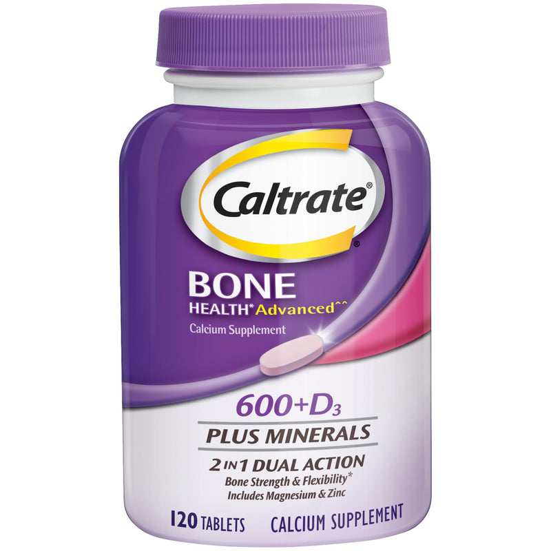 Caltrate Bone Health Advanced 600+D3 Calcium Tablets