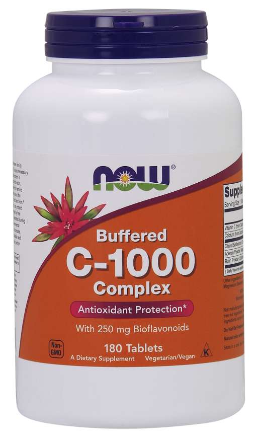 Now Vitamin C-1000 Complex 180 Tablets