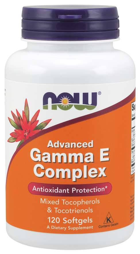 Now Advanced Gamma E 120 Softgels