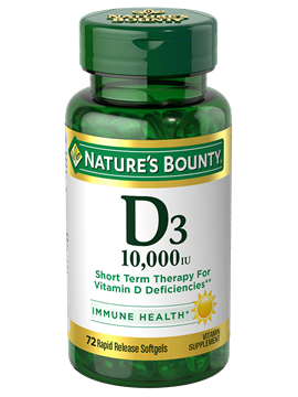 Nature's Bounty Vitamin D3 10.000IU Softgels