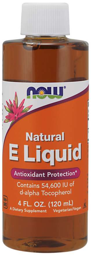 Now Vitamin E Natural Liquid 4 oz