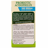 Nature's Truth Probiotic Acidophilus 500 Million 100 Caps