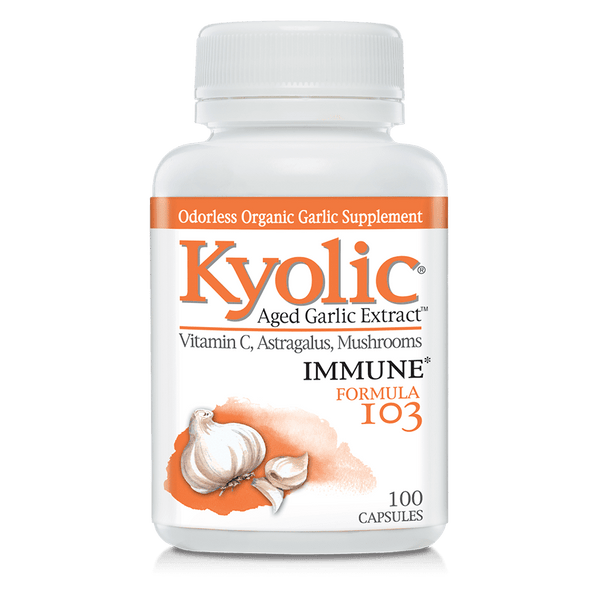 Kyolic Aged Garlic Immune Formula 103 200 Capsules