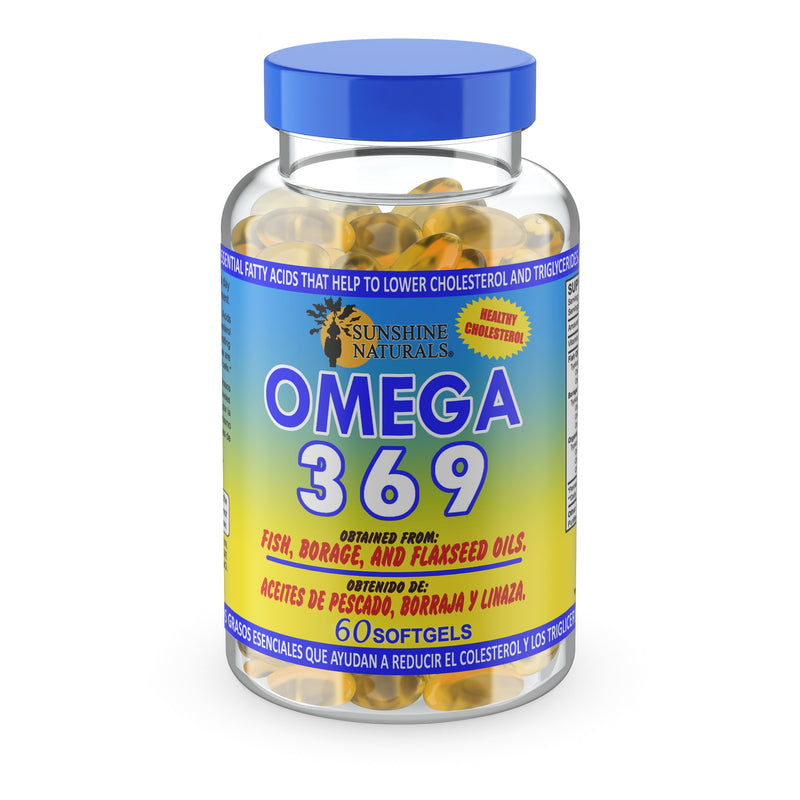 Sunshine Naturals Omega 3-6-9 3600 mg Softgels