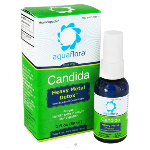 Desintoxicación del Dr. King Aquaflora Candida 2oz Metal Heavy Metal