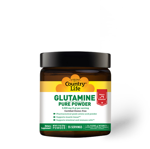 Country Life Glutamine Pure Powder 5000 mg 9.7 oz