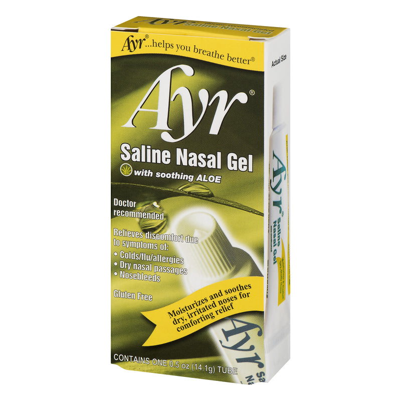 Saline Ayr gel nasal 0.5 oz.