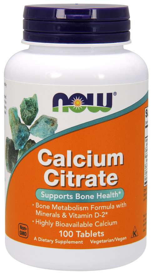 Now Calcium Citrate With Minerals