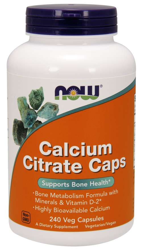 Now Calcium Citrate Caps