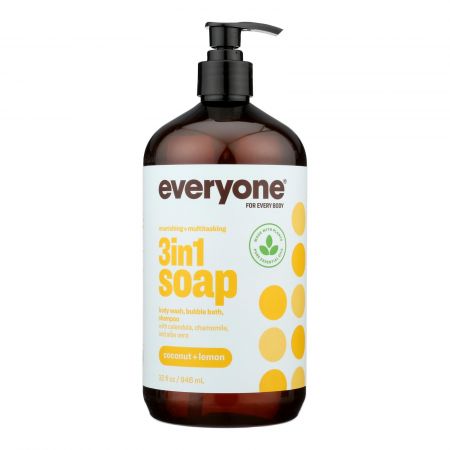 EVERYONE SOAP 3IN1 COCNUT+LEMON 32 Oz
