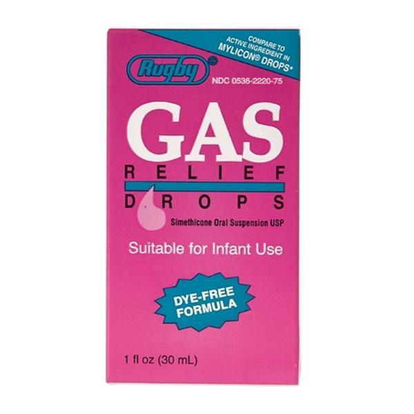 Rugby Simethicone Gas Relief Drops 1Oz