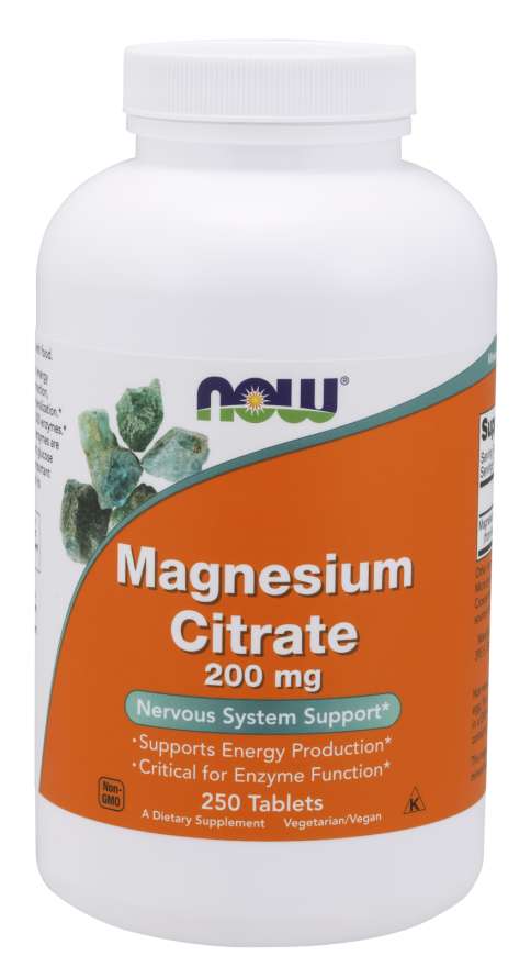 Now Magnesium Citrate 200mg