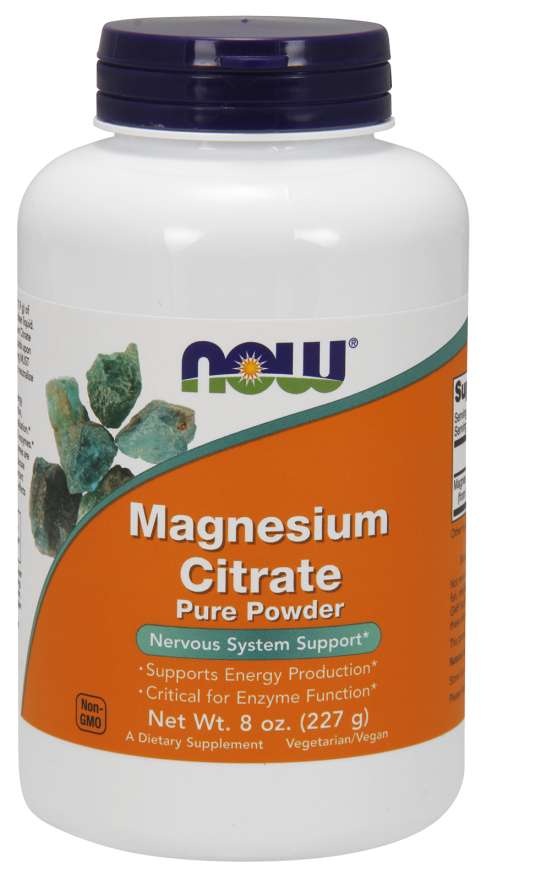 Now Magnesium Citrate Powder