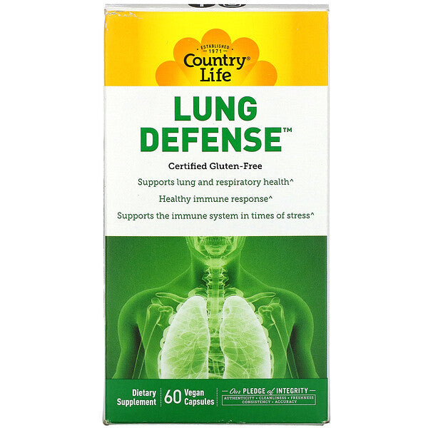 Country Life Biochem Lung Defense 60 Vegetable Capsules