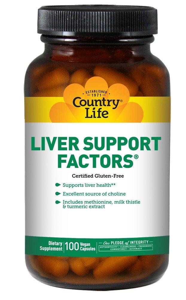 Country Life Biochem Liver Support Factors 100 Vegan Capsules