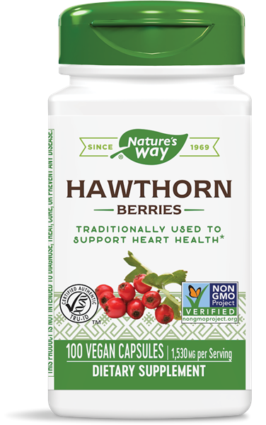 Nature's Way, Hawthorn Berries, 1,530 mg, 100 Vegan Capsules