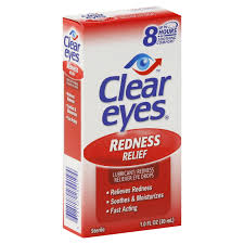 Clear Eyes Eye Drops, Redness Relief, 1 Fl Oz