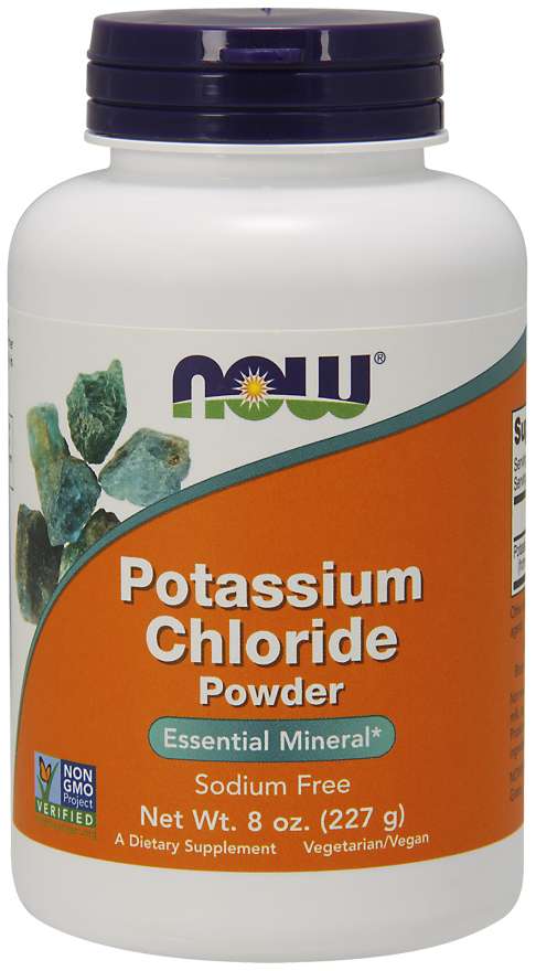 Now Potassium Chloride Powder 8 oz