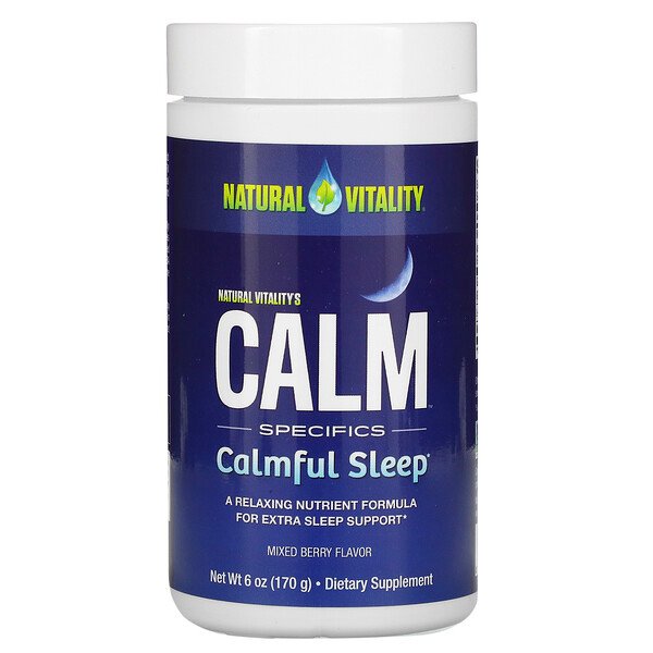 Natural Vitality CALM Calmful Sleep Mix Berry 6 Oz