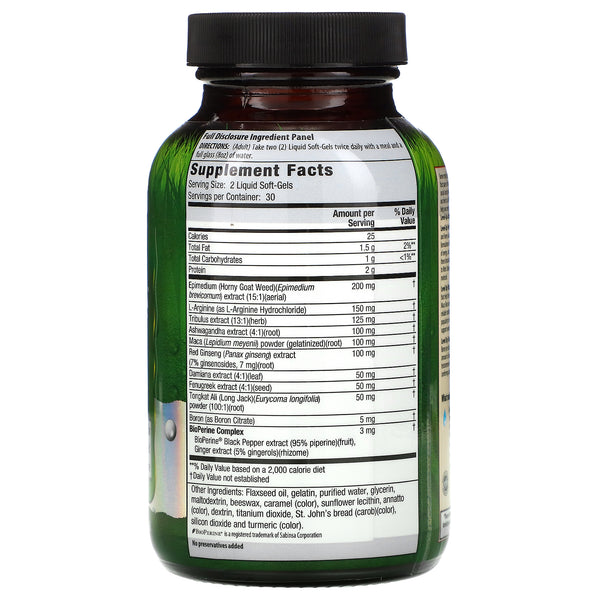 Irwin Naturals Level Up Active Male Softgels