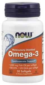 Now Omega-3 1000mg 100 Softgels