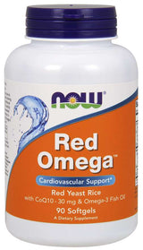 Now Red Omega 180 Softgels