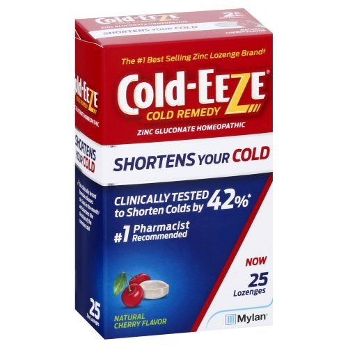Cold-Eeze Cherry Cold Remedy Lozenges, 25 Count
