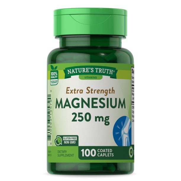 Nature's Truth Magnesium 250 mg 100 Caplets
