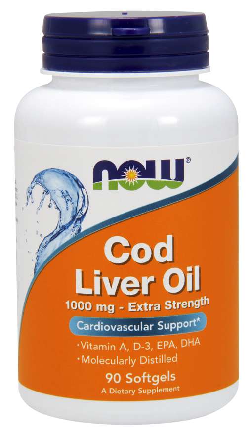 Now Cod Liver Oil 1000mg