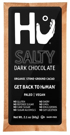 Hu Salty Dark Chocolate Bar, 2.1 oz.