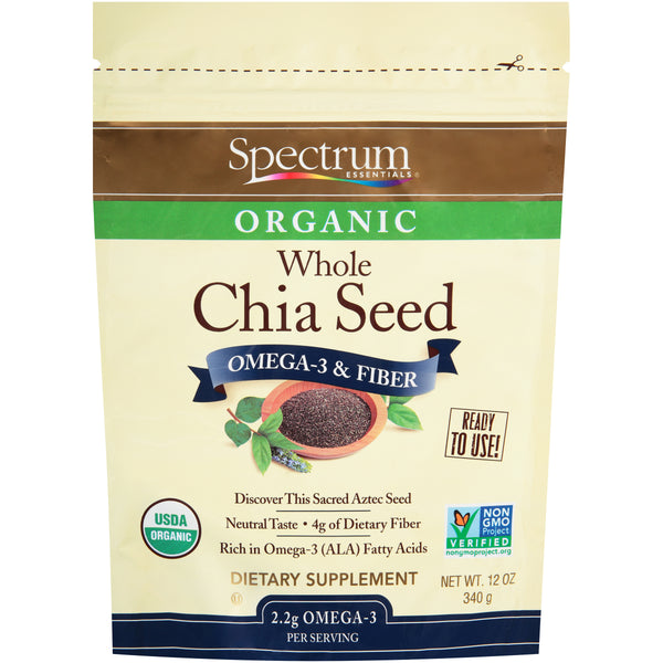 Spectrum Chia Seed Omega 3 12 Oz